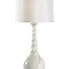 Chelsea House Rosso Lamp - Cream Table Lamps