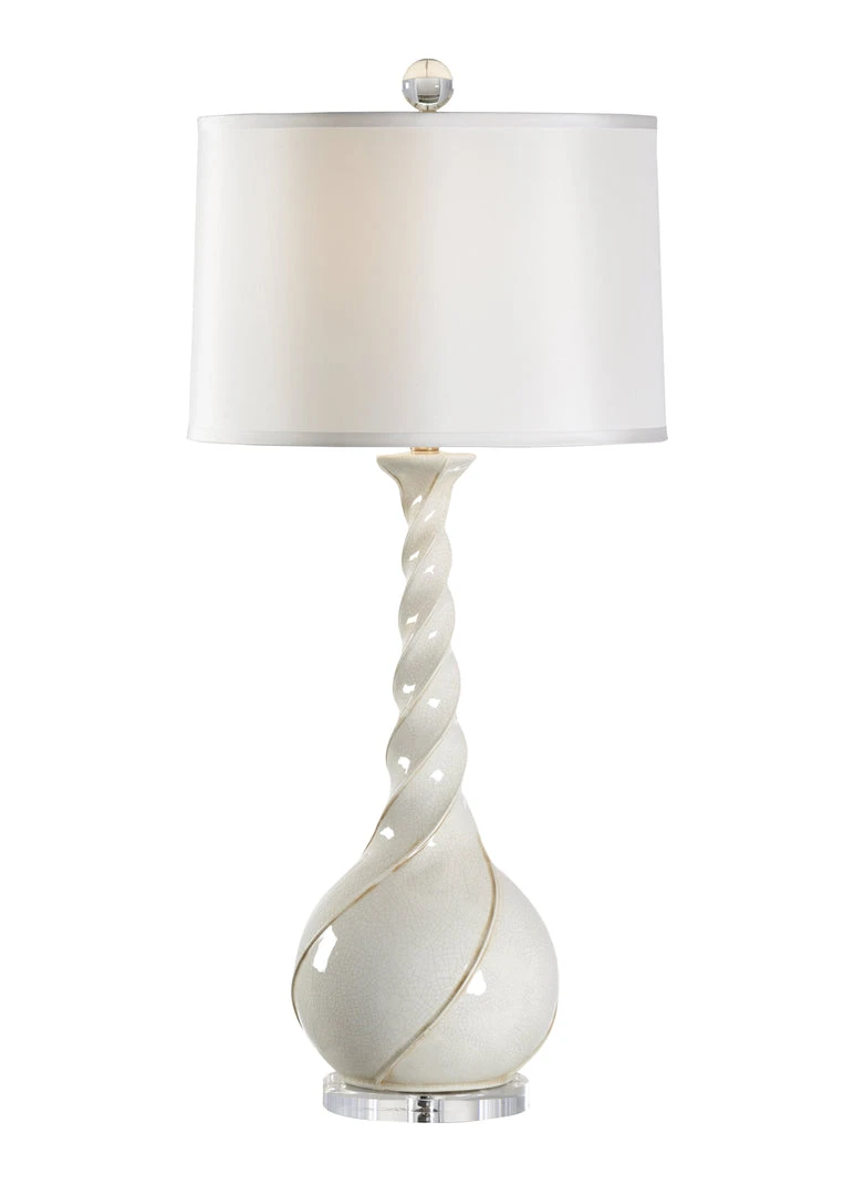 Chelsea House Rosso Lamp - Cream Table Lamps 3 Chelsea House Rosso Lamp - Cream Table Lamps