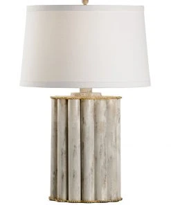Chelsea House Reidsville Lamp - White Wash