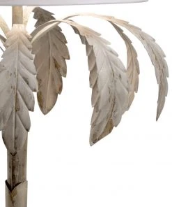 Table Lamps Chelsea House Palm Floor Lamp - White Wash