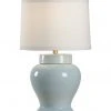 Chelsea House Lumberton Vase Lamp - Blue