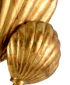 Chelsea House Shell Sconce - Gold