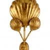 Chelsea House Shell Sconce - Gold