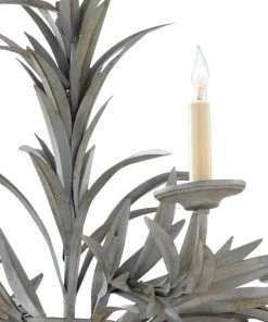 Chelsea House Laurel Chandelier - Gray