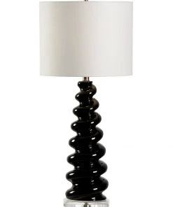 Chelsea House Spiral Lamp - Black