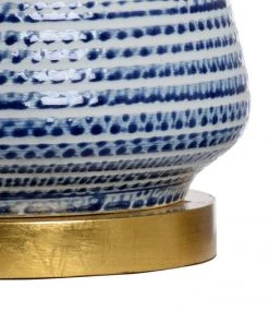 Table Lamps Chelsea House Beehive Lamp - Blue 8 Table Lamps Chelsea House Beehive Lamp - Blue
