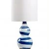 Table Lamps Chelsea House Essex Lamp - Blue 2 Table Lamps Chelsea House Essex Lamp - Blue