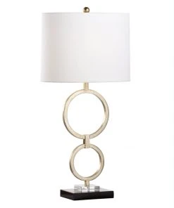 Chelsea House Silver Loop Lamp