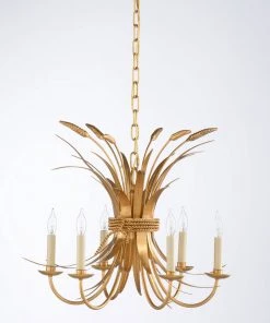 All Lighting Chelsea House Wheat Chandelier - Gold