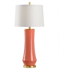 Table Lamps Chelsea House Landover Lamp - Coral
