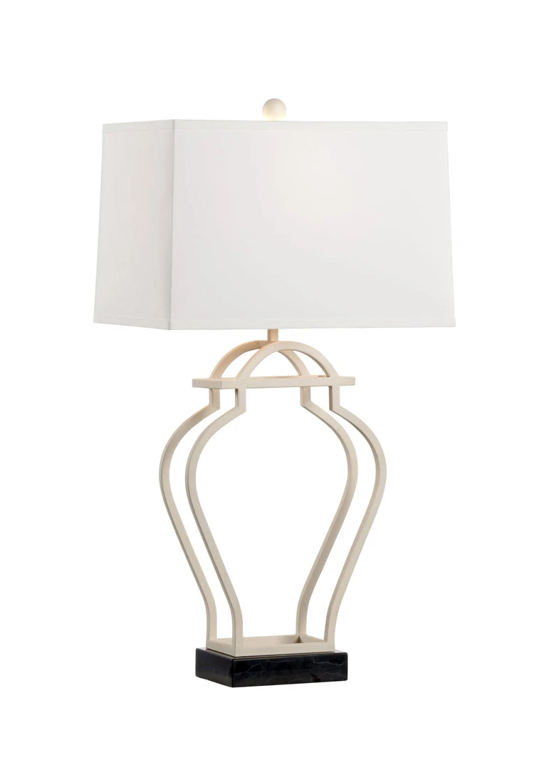 Chelsea House Nanjing Lamp - Cream 3 Chelsea House Nanjing Lamp - Cream