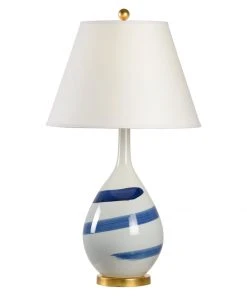 Table Lamps Chelsea House Blue Swirl Lamp