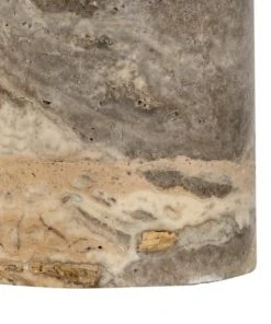 Chelsea House Gray Marble Column Lamp Table Lamps