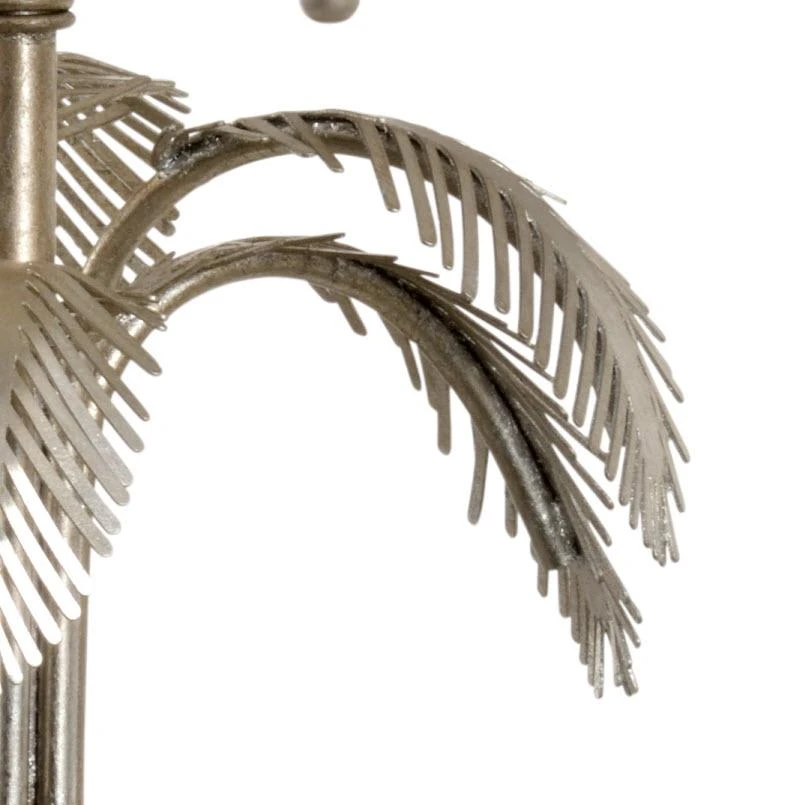 Chelsea House Fine Palm Lamp - Silver Table Lamps 6 Chelsea House Fine Palm Lamp - Silver Table Lamps