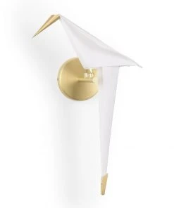 Chelsea House Origami Bird Sconce