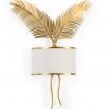 Sconces Chelsea House Double Palm Sconce - Gold