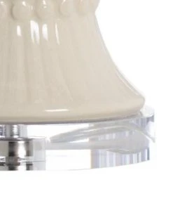 Table Lamps Chelsea House Fish Vase Lamp - White