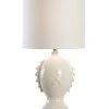 Table Lamps Chelsea House Fish Vase Lamp - White