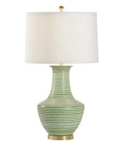 Chelsea House Classic Lamp - Green Table Lamps
