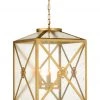 Chelsea House Shaulis Gold Fleck Lantern - All Lighting