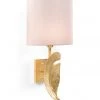 Chelsea House Palm Leaf Sconce - Gold Sconces