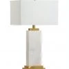 Table Lamps Chelsea House White Kennedy Marble Lamp