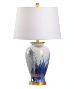 Chelsea House Fire Vase Lamp