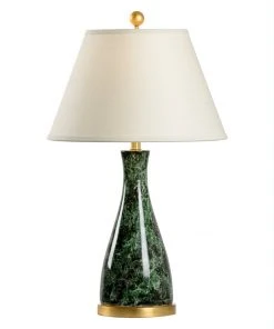 Chelsea House Malachite Beaker Lamp