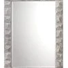 Jamie Young Astor Mirror In Grey Plaster