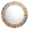 Jamie Young Cloudscape Mirror In Taupe & Slate Lacquer