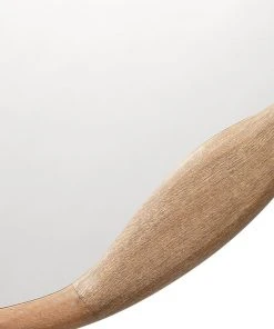 Jamie Young Organic Round Mirror In Natural Wood DECOR