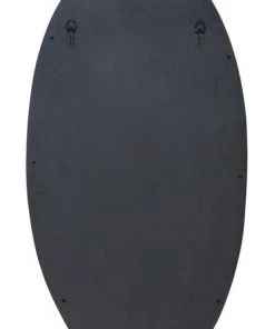 DECOR Jamie Young Organic Oval Mirror In Natural Wood