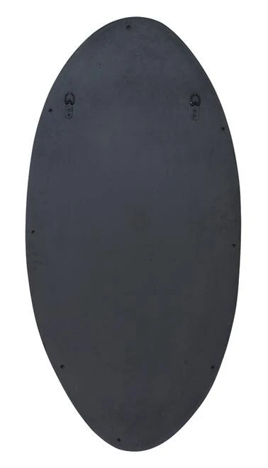 DECOR Jamie Young Organic Oval Mirror In Natural Wood 4 DECOR Jamie Young Organic Oval Mirror In Natural Wood