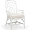 LIVING ROOM Wildwood White Wild Palm Armchair