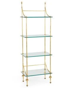 Chelsea House Coleman Etagere - Gold