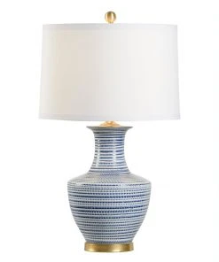 Chelsea House Classic Lamp - Blue Table Lamps