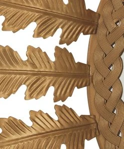 DECOR Jamie Young Elouise Mirror In Antique Brass