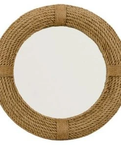 DECOR Jamie Young Round Rope Mirror