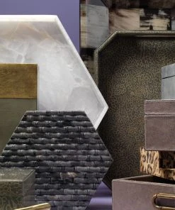 Jamie Young Antonia Small Tray In Alabaster DECOR