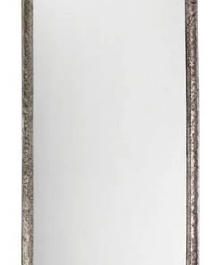 DECOR Jamie Young Capital Mirror In Silver Leaf Metal