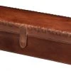 Jamie Young Chester Box In Tobacco Leather DECOR