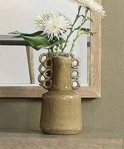 DECOR Jamie Young Circus Vase In Latte Ceramic