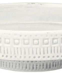 Jamie Young Coco Pedestal In White Ceramic DECOR