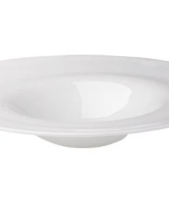 Jamie Young Cordelia Hand Blown Glass Plate In White Blown Glass