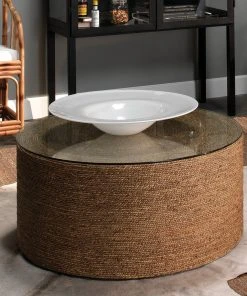 Jamie Young Cordelia Hand Blown Glass Plate In White Blown Glass