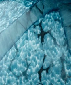 DECOR Jamie Young Cosmos Glass Balls In Indigo Swirl Glass