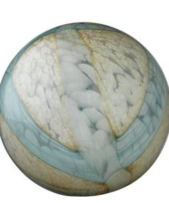 Jamie Young Cosmos Glass Balls In Pale Blue Glass DECOR