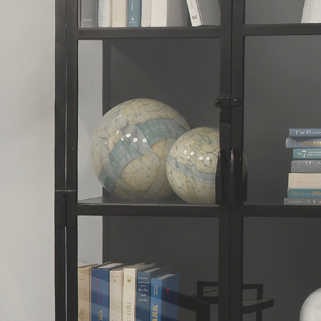 Jamie Young Cosmos Glass Balls In Pale Blue Glass DECOR 9 Jamie Young Cosmos Glass Balls In Pale Blue Glass DECOR