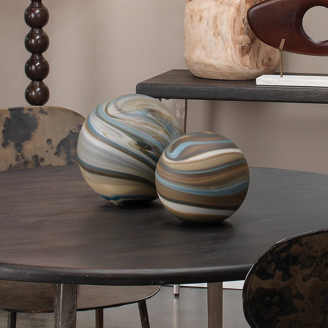 Jamie Young Cosmos Glass Balls In Terrene Glass DECOR 9 Jamie Young Cosmos Glass Balls In Terrene Glass DECOR