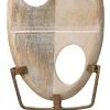 DECOR Jamie Young Duolith Object In White Washed Wood